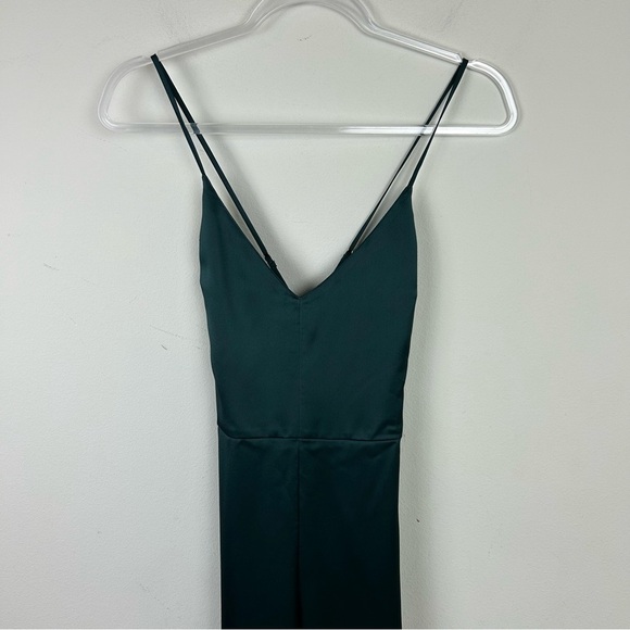 Abercrombie & Fitch Satin green jumper size: S - Picture 5 of 12